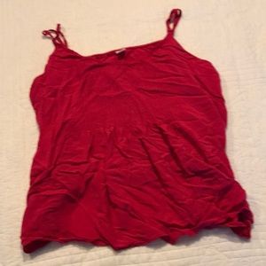 Hot pink tank top